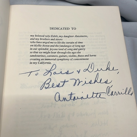 The California I Love by Leo Carrillo 1961 Book Signed by His Daughter - Picture 9 of 9